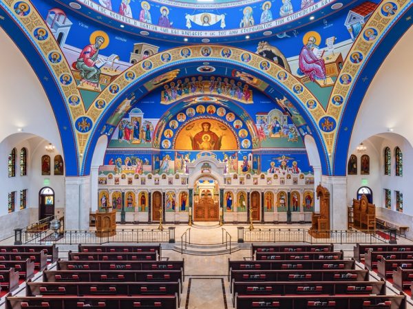 Annunciation Greek Orthodox Chapel – Iconography – Houston, TX 082624 Annunciation Greek Orthodox Chapel - Iconography - Houston, TX 082624